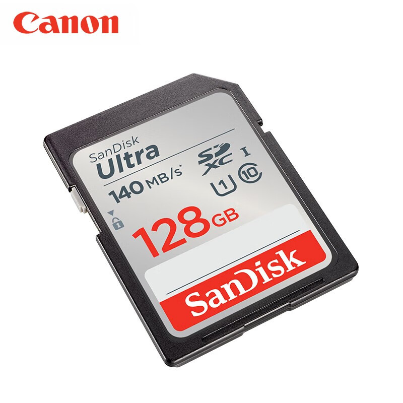 闪迪/SanDisk 128G U盘/存储卡 单反微单相机内存卡 SD卡 适用于佳能 型号R50 R10 R5